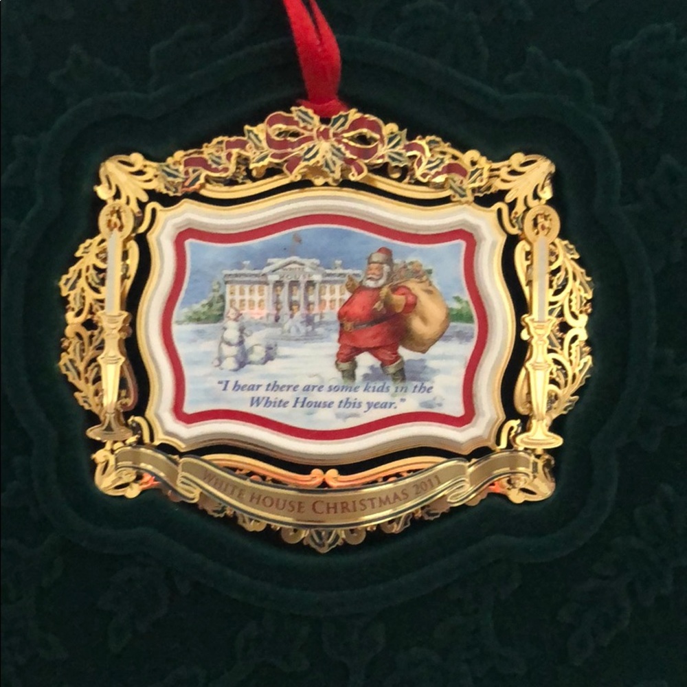 White House Historical Christmas 2011 Ornament